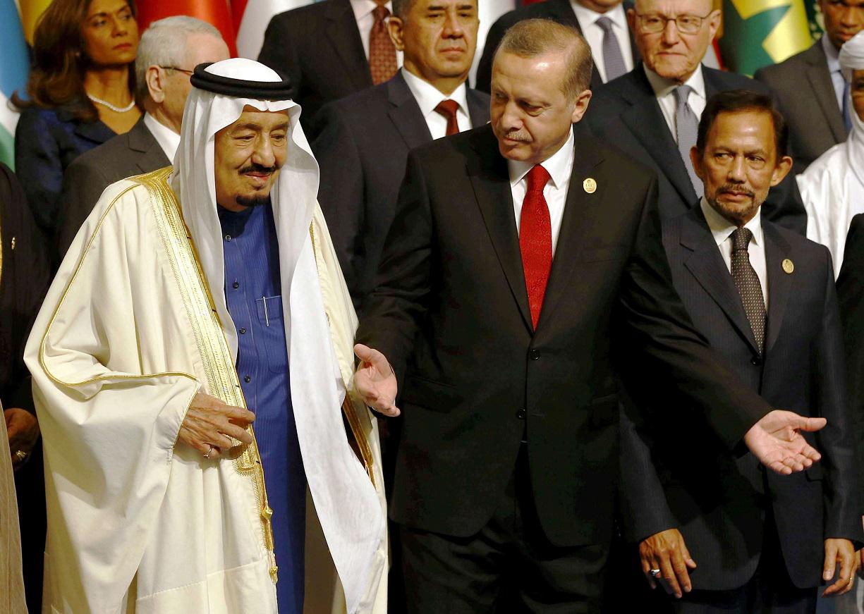 الرئيس التركي وملك السعودية اجريا اتصالات في السابق من اجل تخفيف التوتر