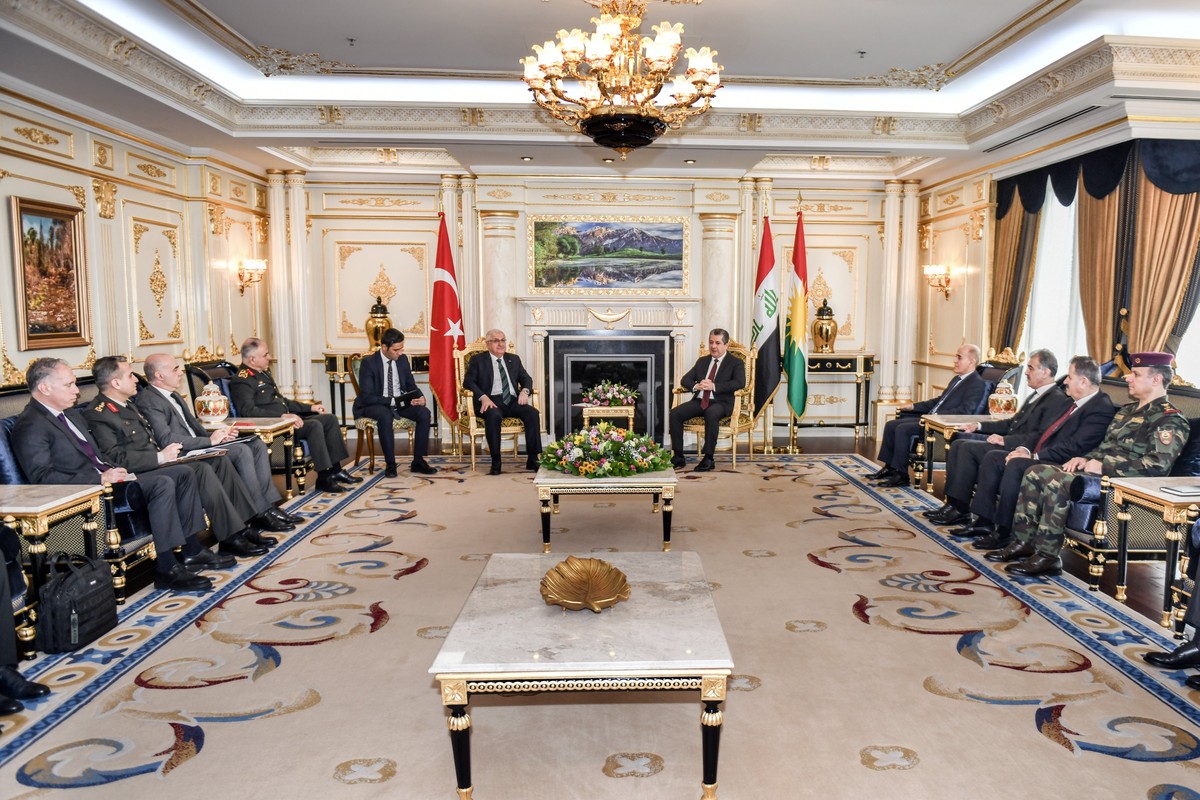 الوفد التركي يبحث مع سلطات كردستان سبل تعزيز العلاقات الثنائية