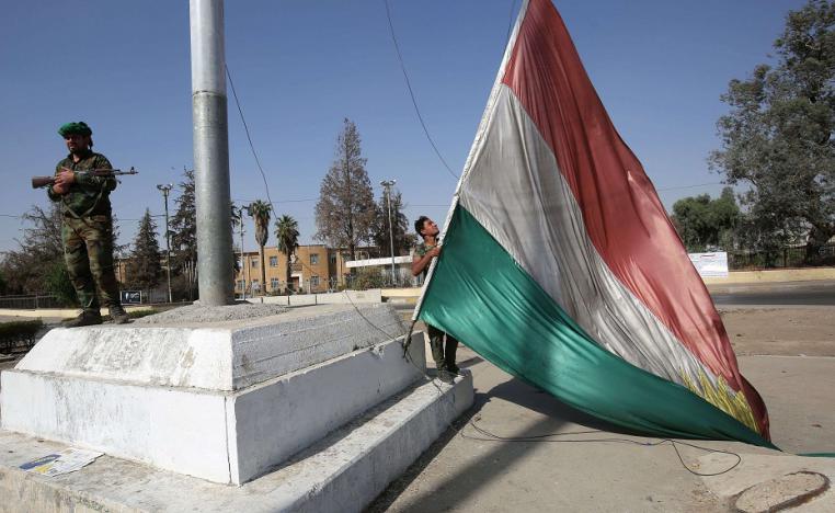 خط نكس انزال علم كردستان