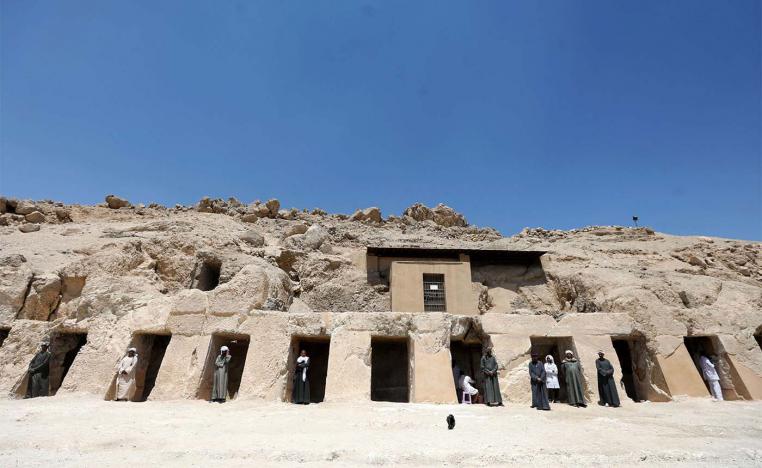 The tomb is the latest in a series unveiled by Egypt's ministry of antiquities