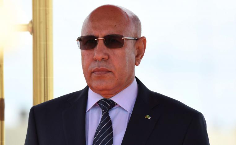 Mauritanian President Mohamed Ould Ghazouani