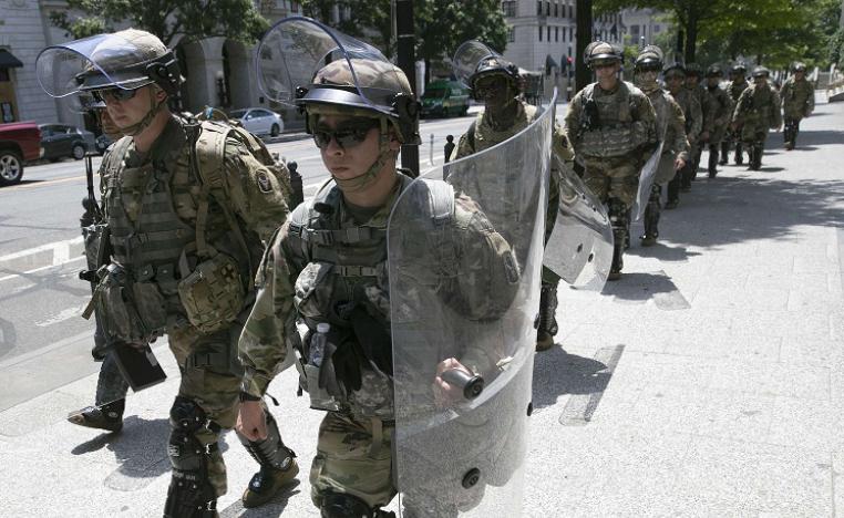 تهديدات ترامب بنشر الجيش للتصدي للاحتجاجات تثير غضب قادة عسكريين