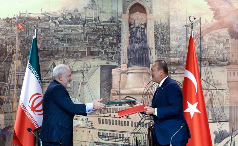 وزيرا خارجية تركيا وإيران يتبادلان مذكرتي تفاهم في اسطنبول