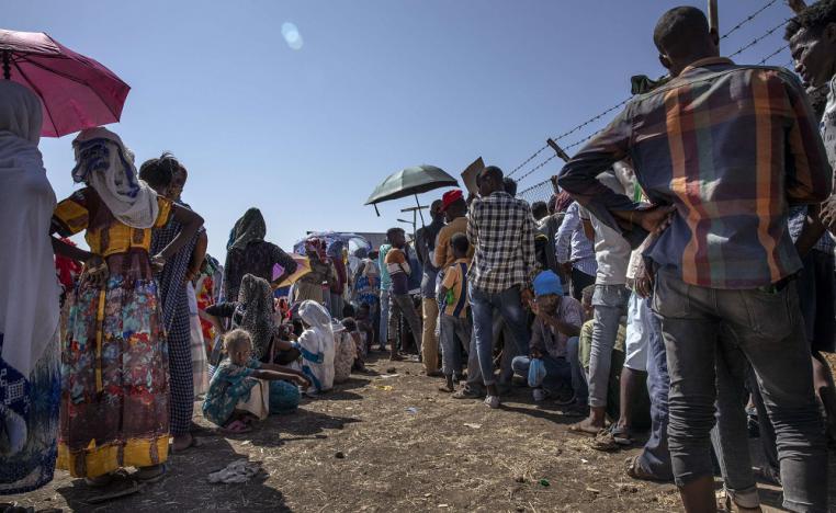 نزاع تيغراي أجبر عشرات الآلاف على النزوح إلى السودان