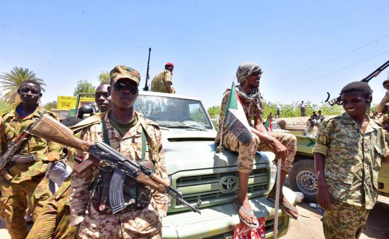 عناصر الجيش السوداني