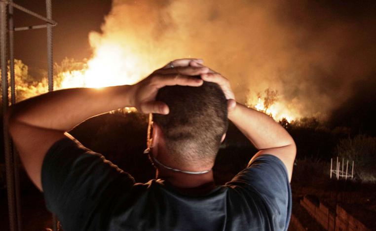 الحرائق في الجزائر تخلف خسائر فادحة في الأرواح