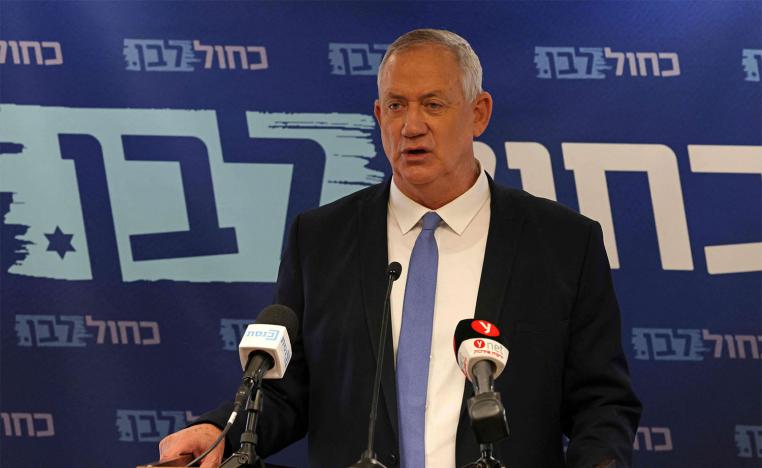 Israel's defence minister Benny Gantz