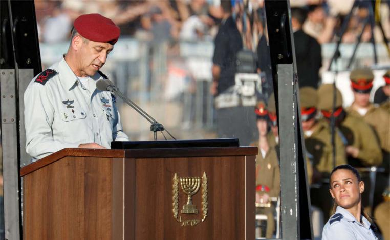 Lieutenant-General Aviv Kohavi said the truck was carrying weaponry