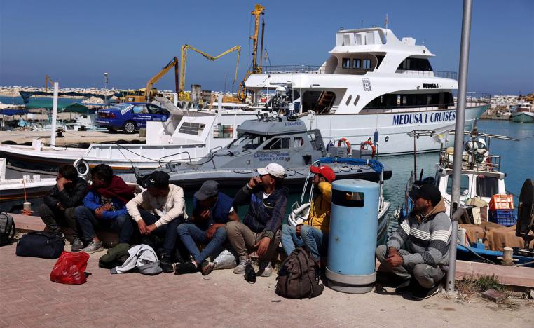 A sharp increase in the number of Syrians arriving in Cyprus from Lebanon