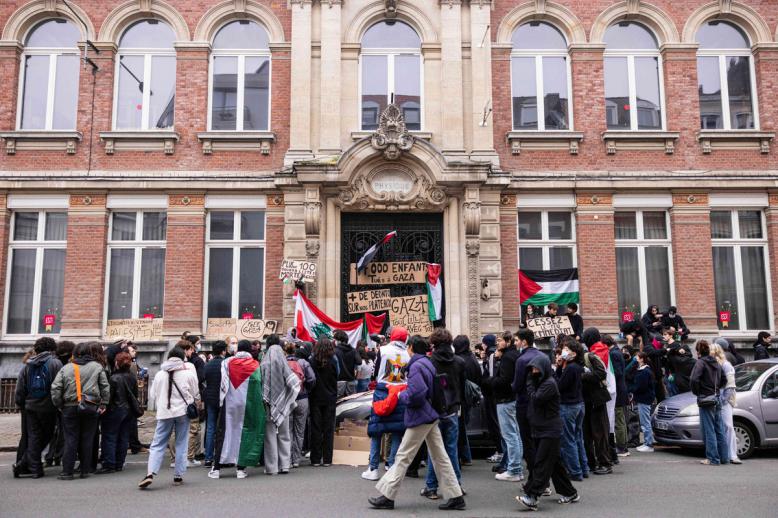 دعم الطلبة للفلسطيين يؤرق الحكومة الفرنسية