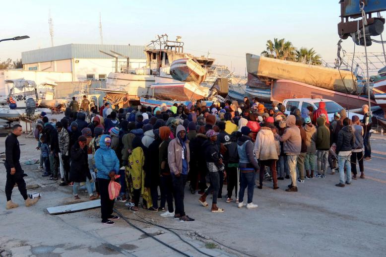 تونس تواجه تدفقا غير مسبوق لمئات المهاجرين من افريقيا جنوب الصحراء