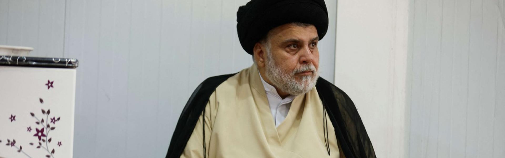 الزعيم الشيعي يصف الحكومة الأميركية بـ"المتهالكة"