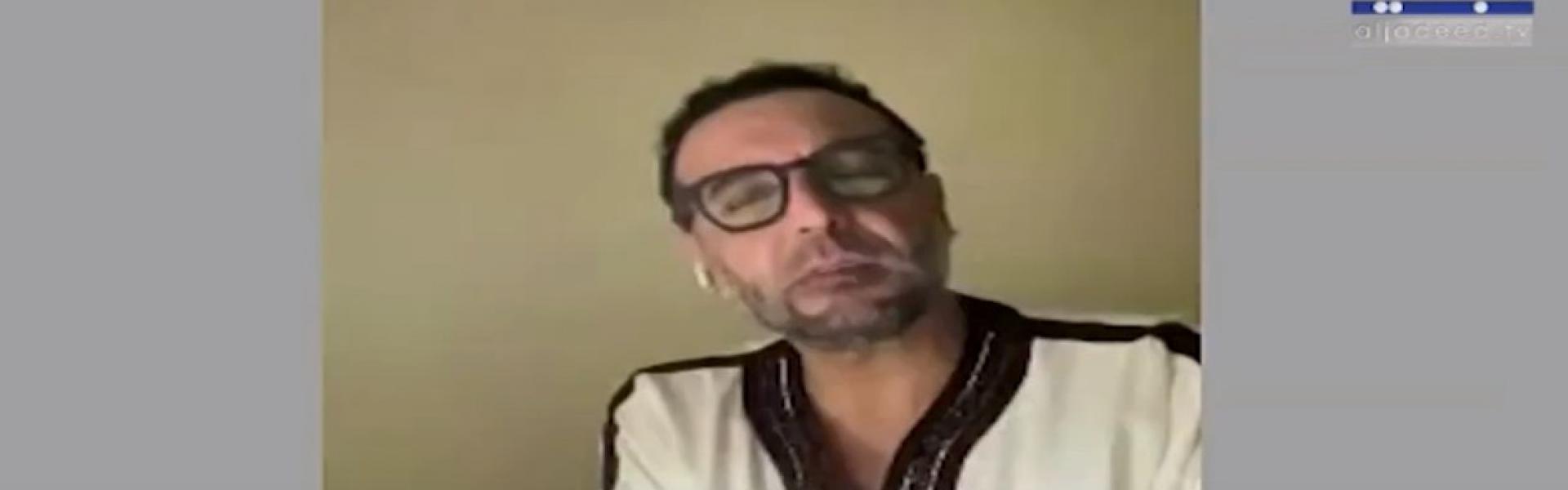 قناة الجديد اللبنانية بثت صورا قالت إنها لهانيبال القذافي من محبسه في غرفة تحت الأرض