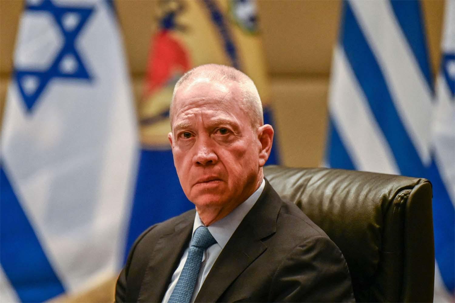 Israel's Defence Minister Yoav Gallant