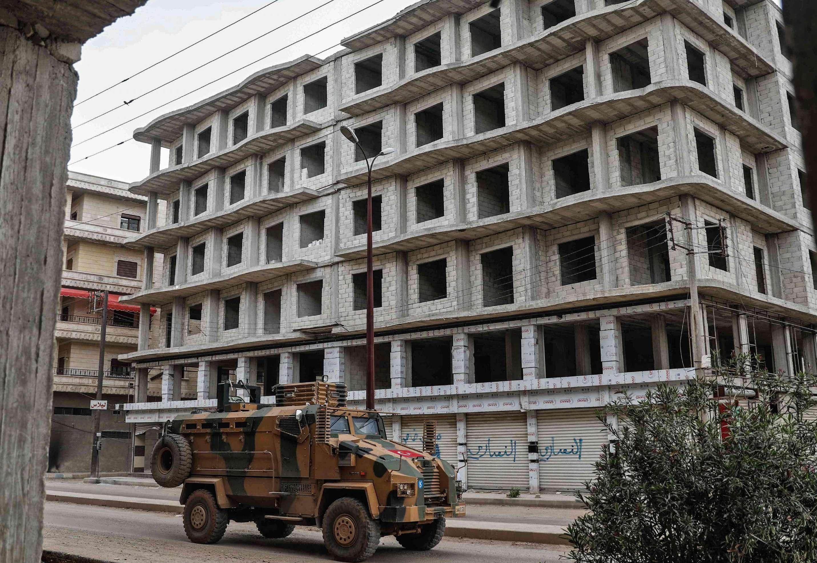 القوات التركية في عفرين