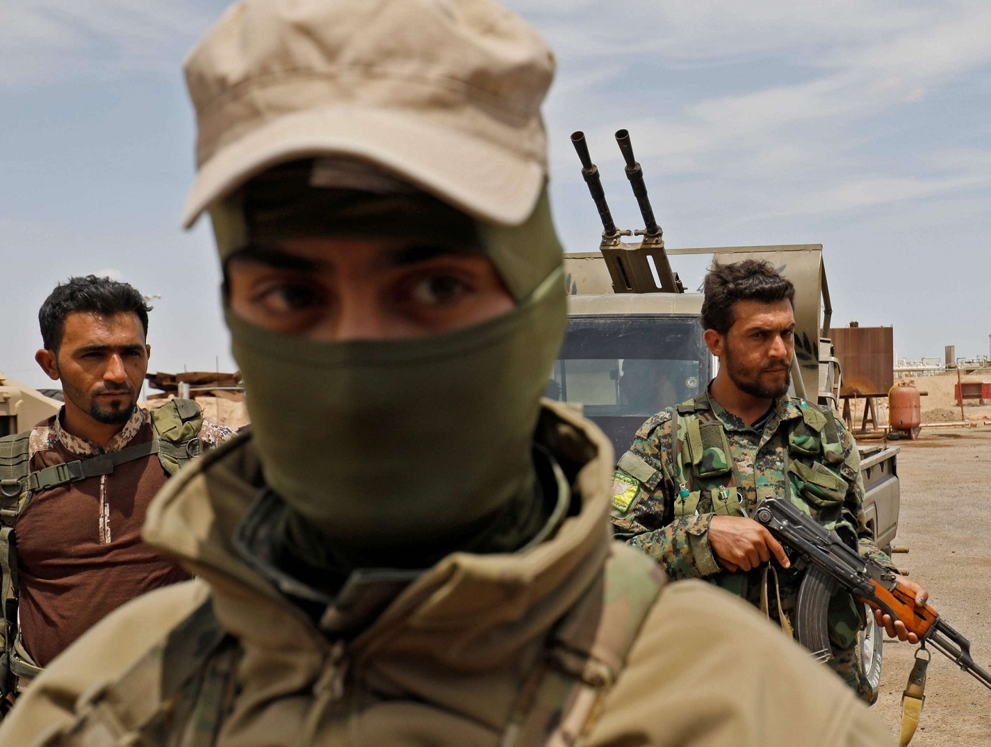 مقاتلون أكراد