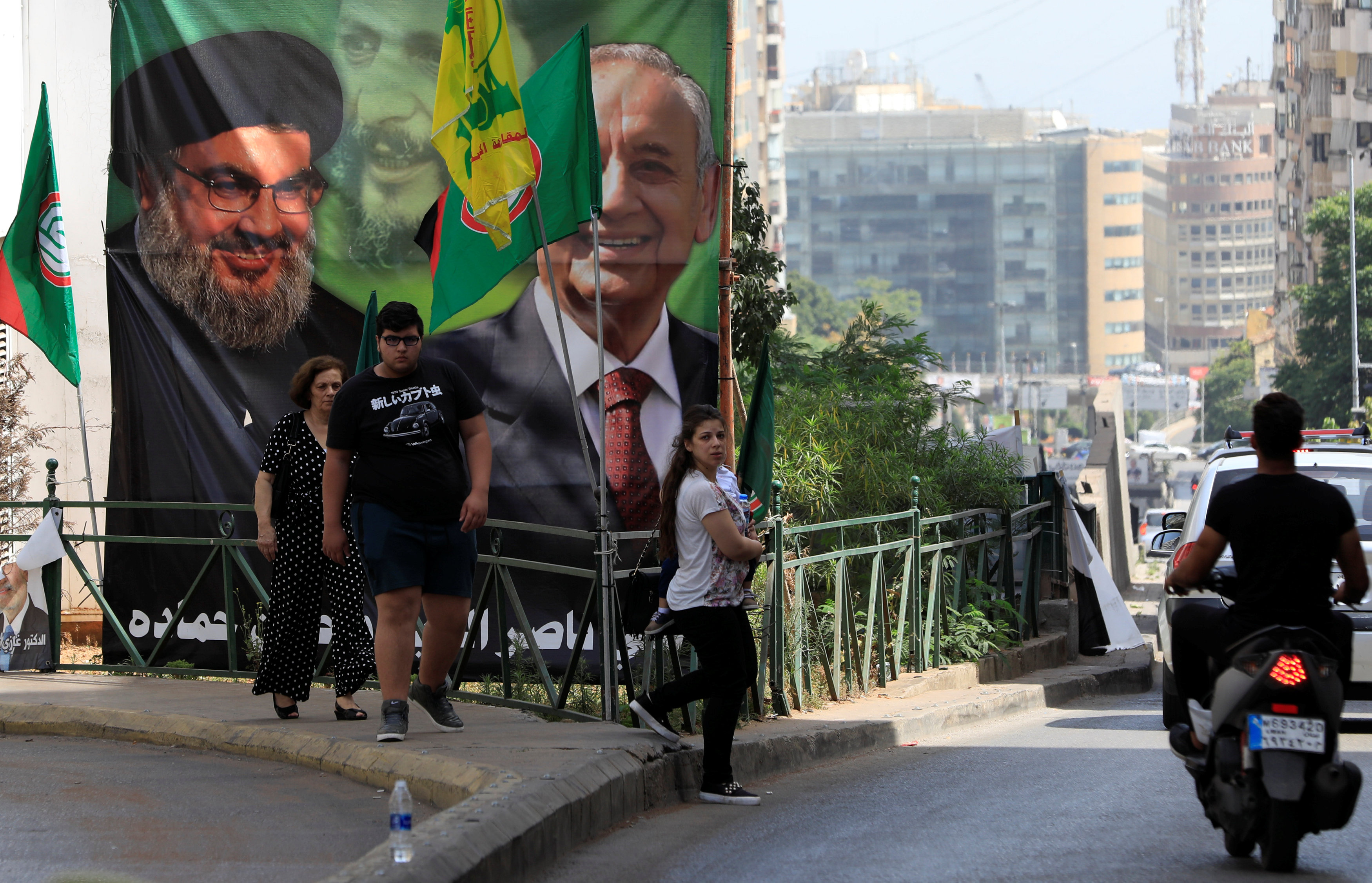 حزب الله اللبناني المدعوم من إيران فاز بغالبية المقاعد البرلمانية