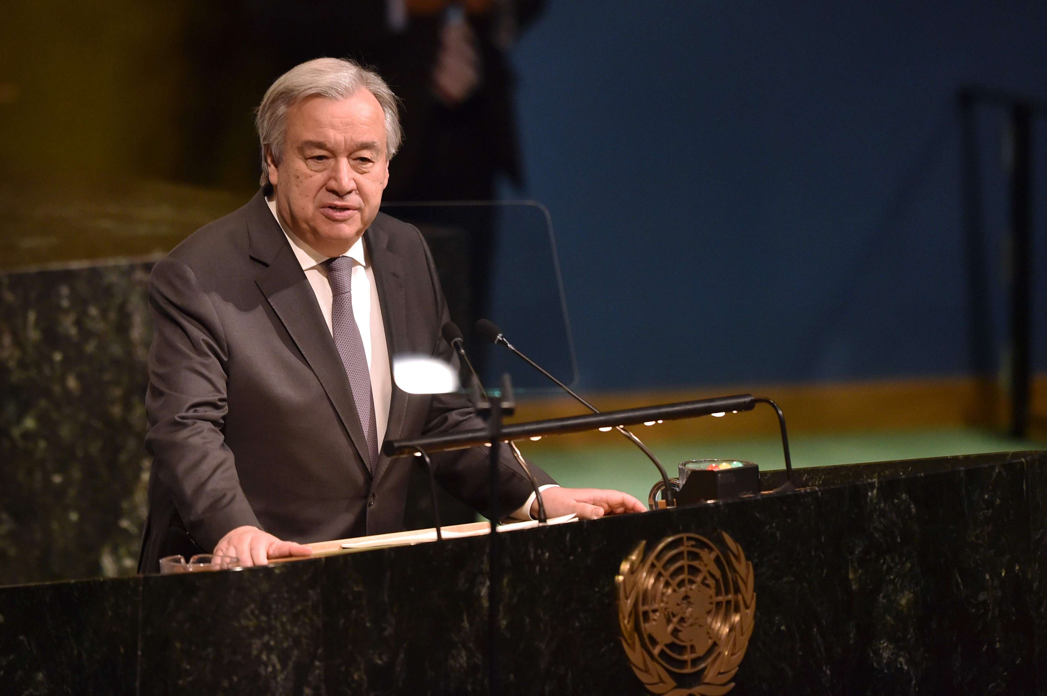 الأمين العام للأمم المتحدة انطونيو غوتيريش 