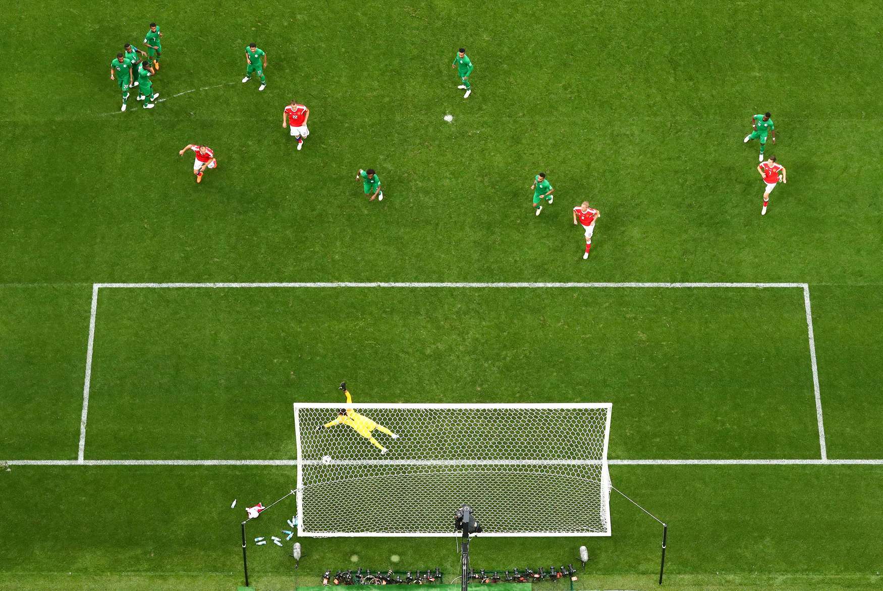 لقاء الافتتاح في مونديال روسيا