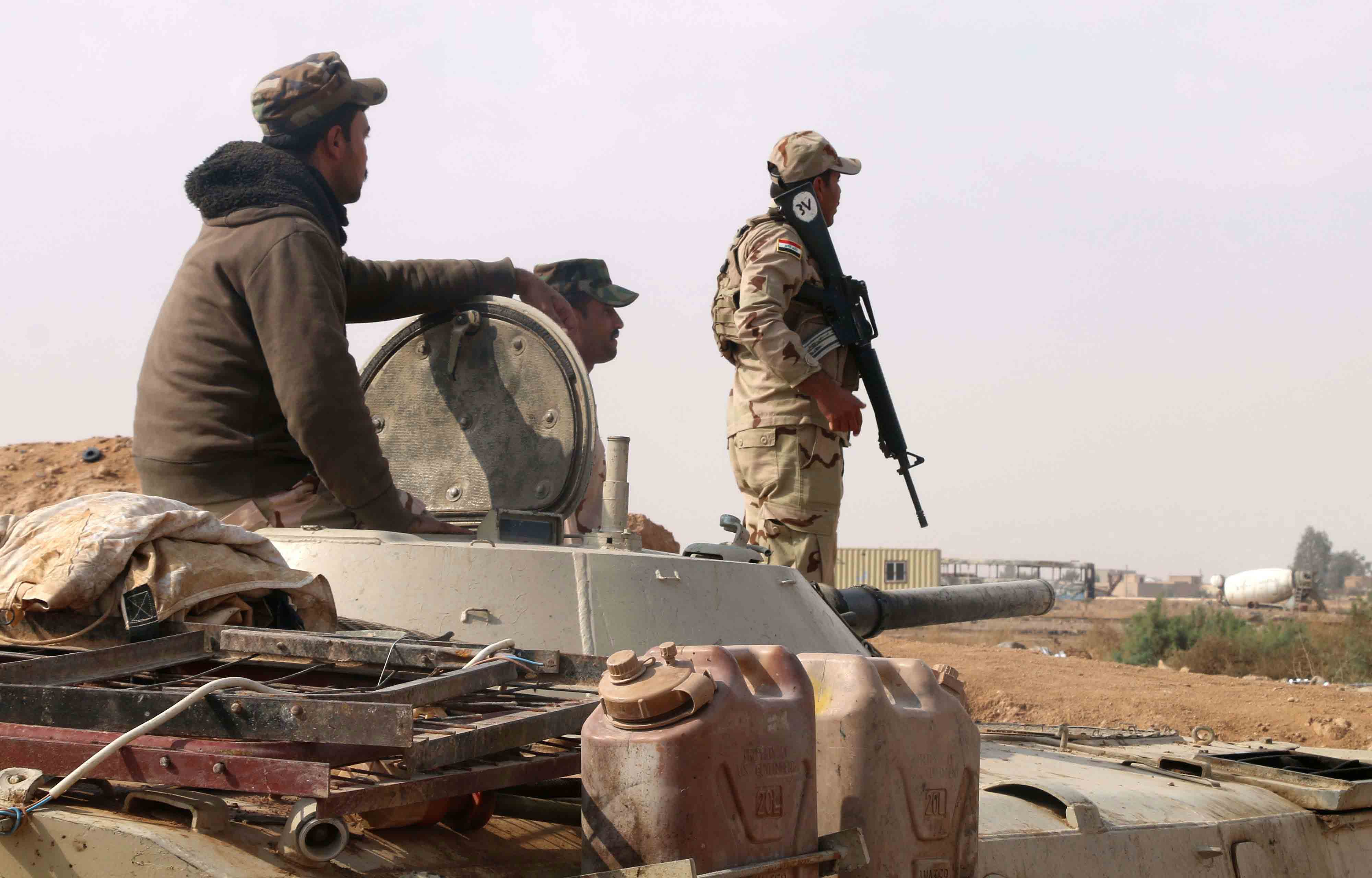 القوات العراقية في حالة تأهب