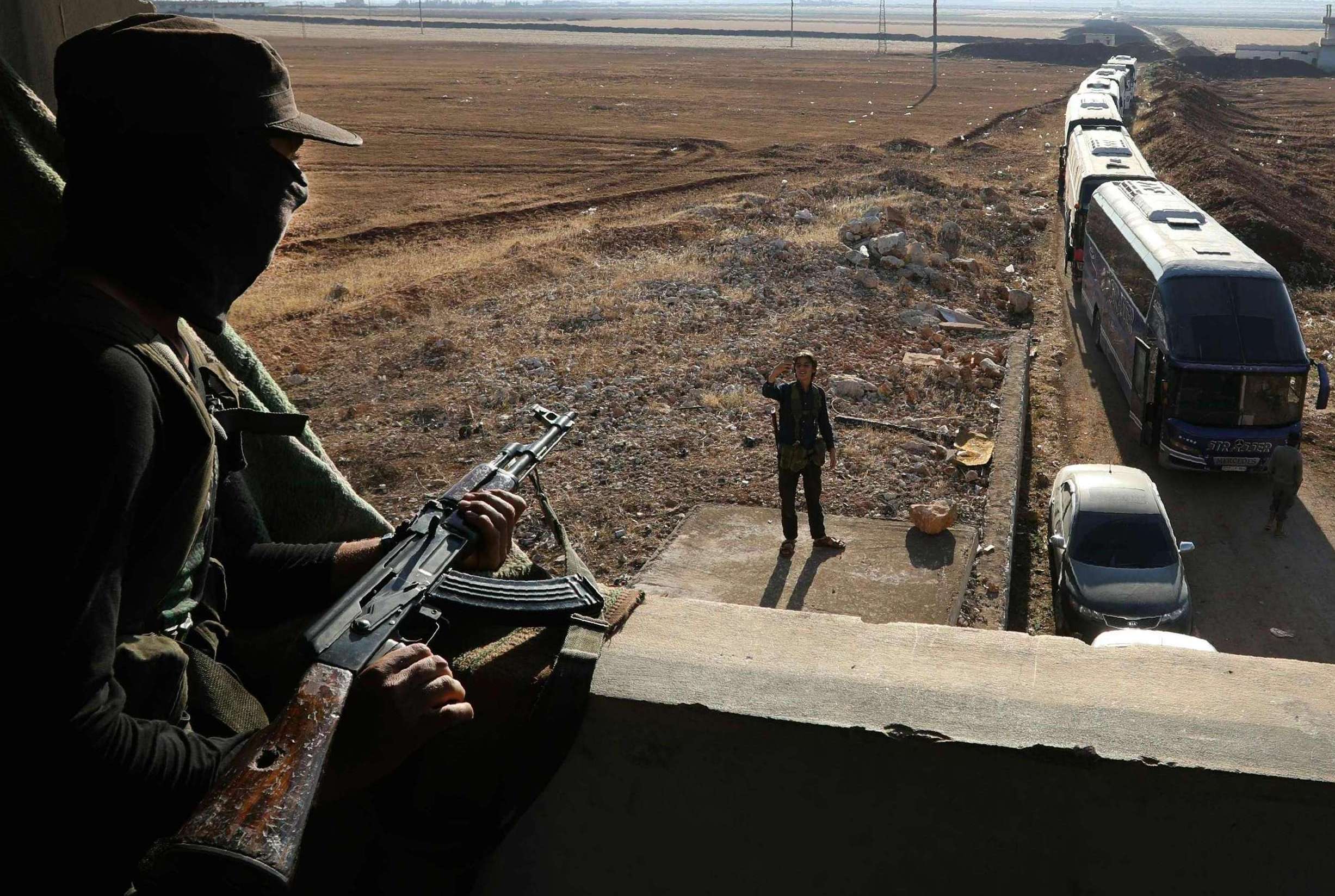 اجلاء المحاصرين في الفوعة وكفاريا