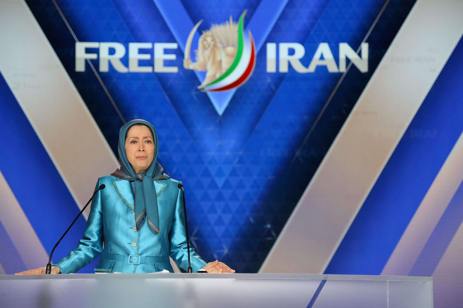 مريم رجوي تتحدث في الاحتفال السنوي للمقاومة الإيرانية