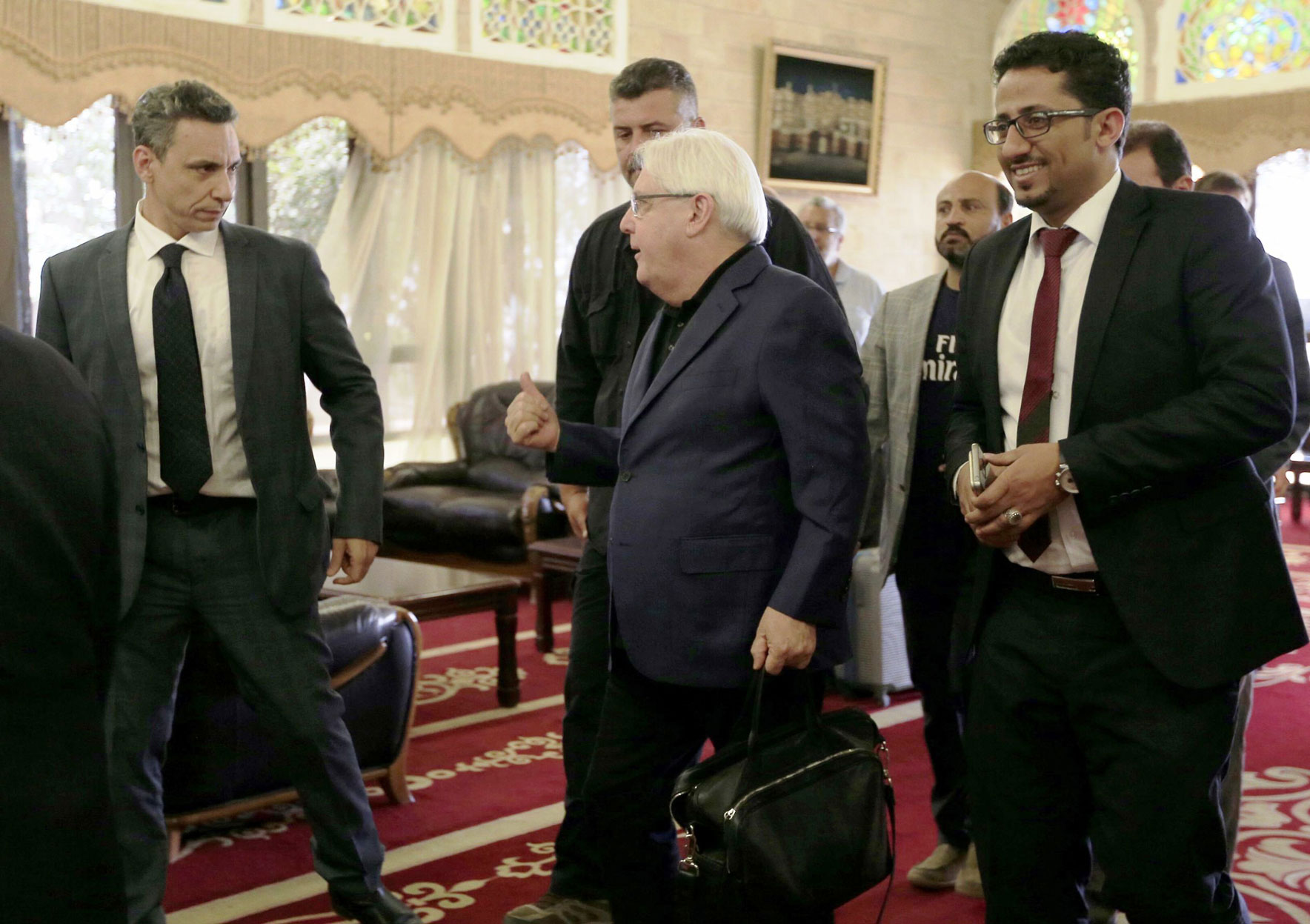 المبعوث الأممي لليمن مارتن غريفيث