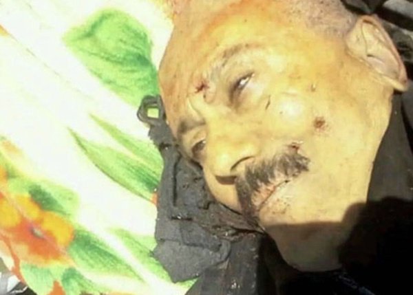 جثة علي عبدالله صالح