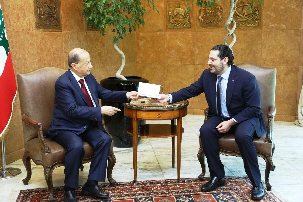 سعد الحريري وميشال عون