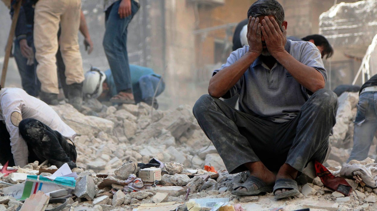 نصف القتلى في الغارات الروسية والسورية من المدنيين