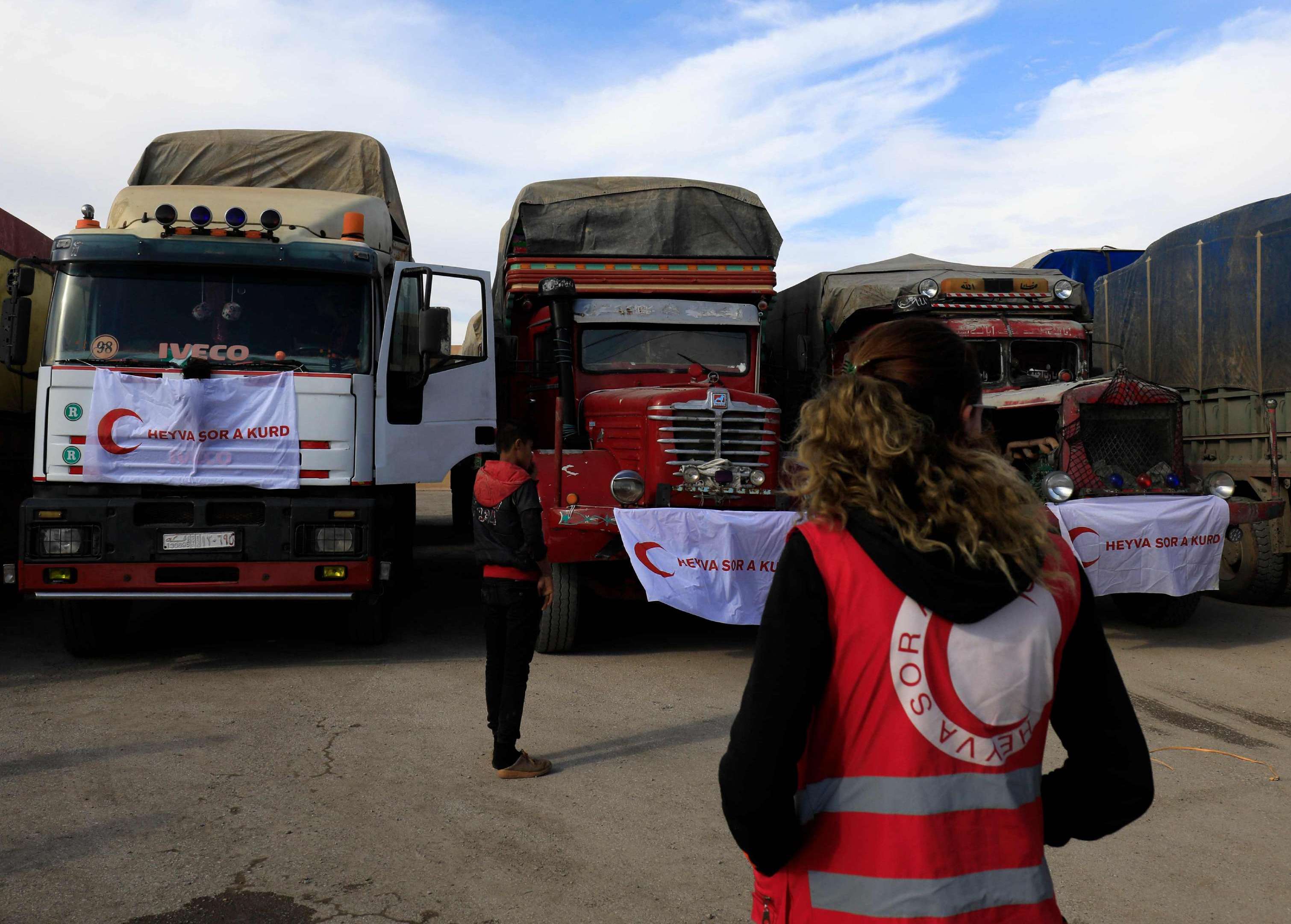 المساعدات إلى سوريا