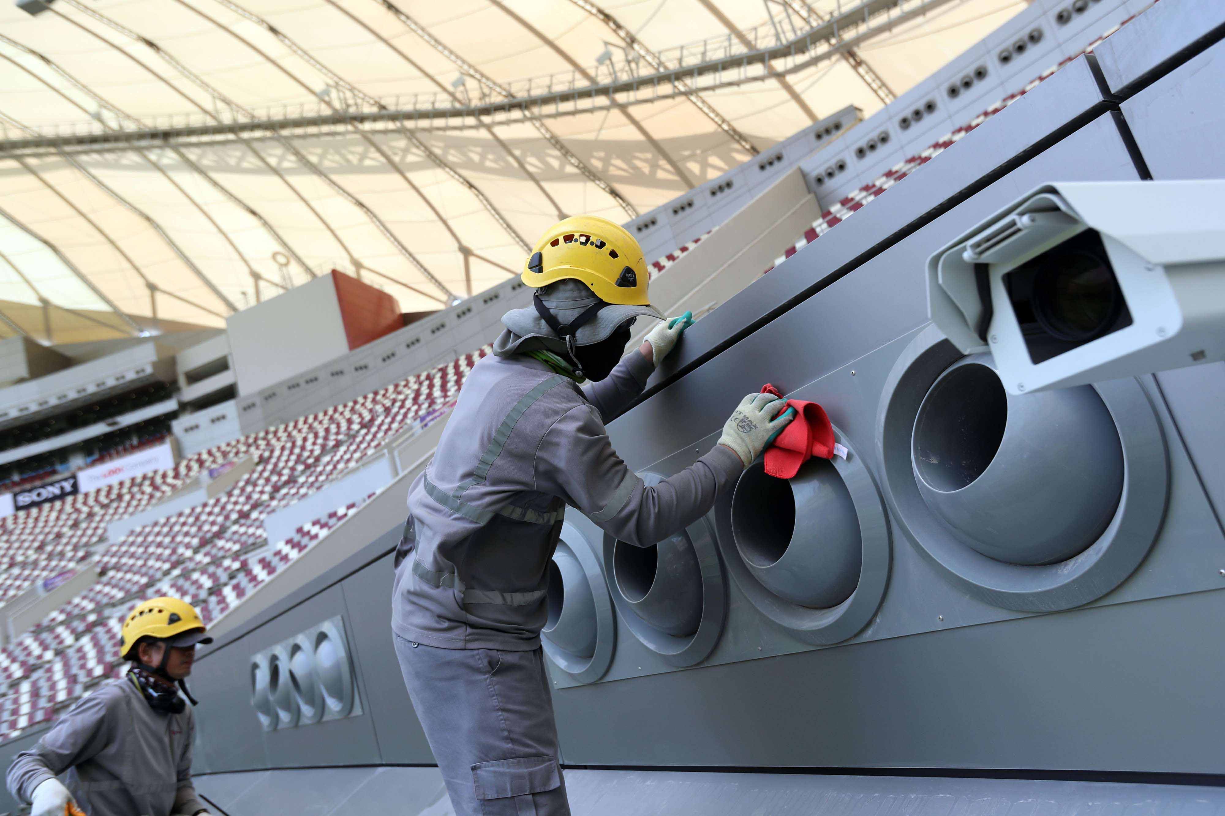 Among major projects, Doha is building or refurbishing eight stadiums, overseeing massive roadworks and the country's first Metro system.