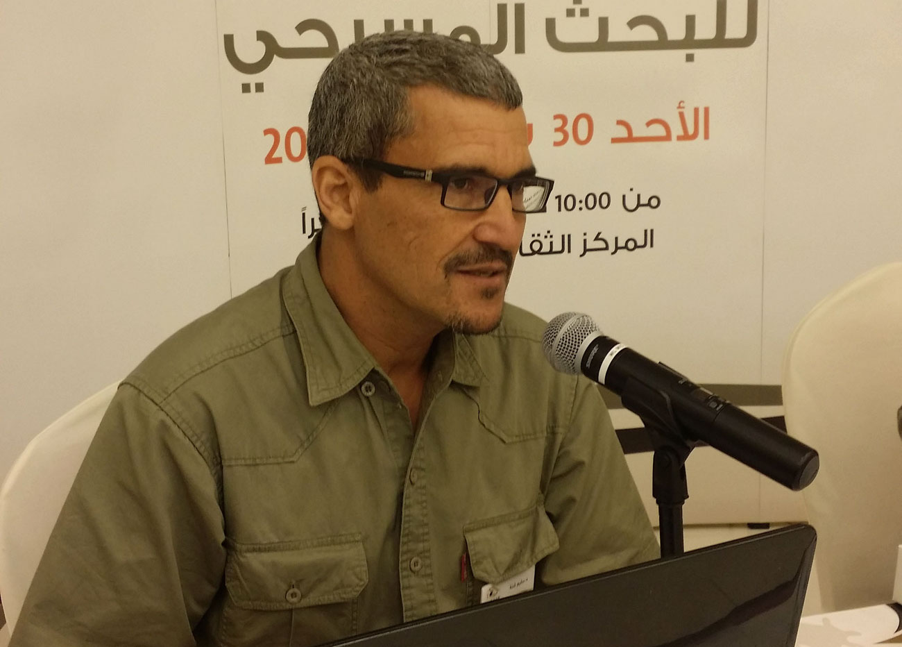 الأمير خالد لم يتوان في تطوير العمل المسرحي