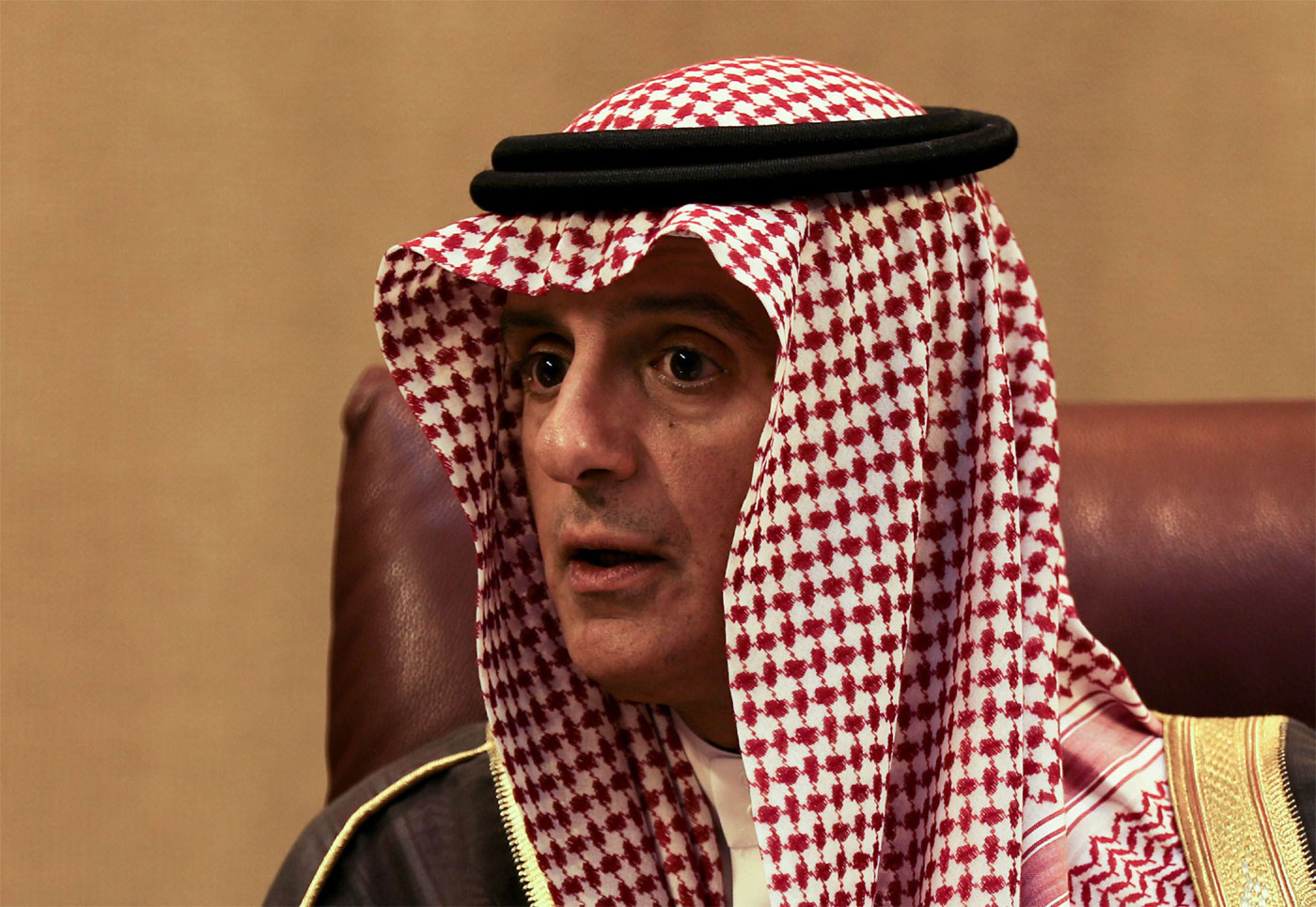 Saudi Arabia's Foreign Minister Adel bin Ahmed Al-Jubeir