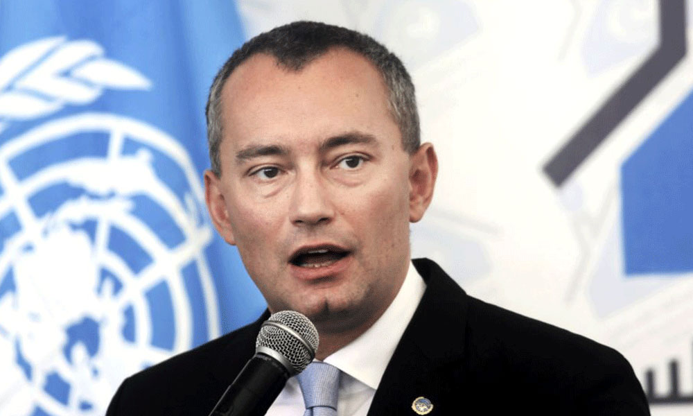 نيكولاي ملادينوف مبعوث السلام إلى الشرق الأوسط ضمن قائمة المرشحين لخلافة دي ميستورا