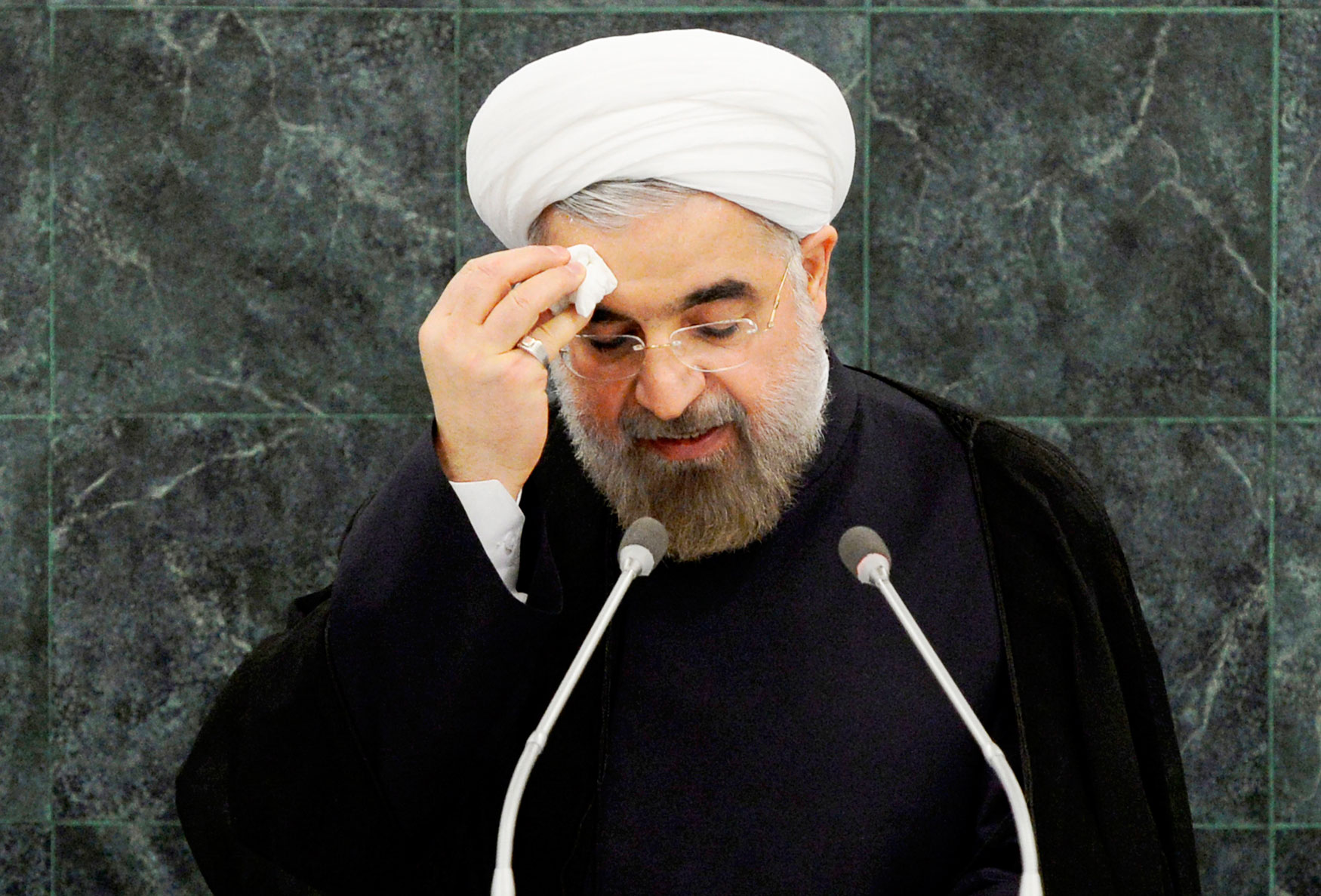 الرئيس الإيراني حسن روحاني