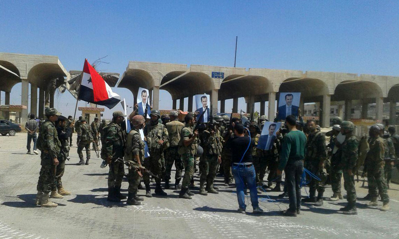 الجيش السوري استعاد السيطرة على معبر نصيب في يوليو 