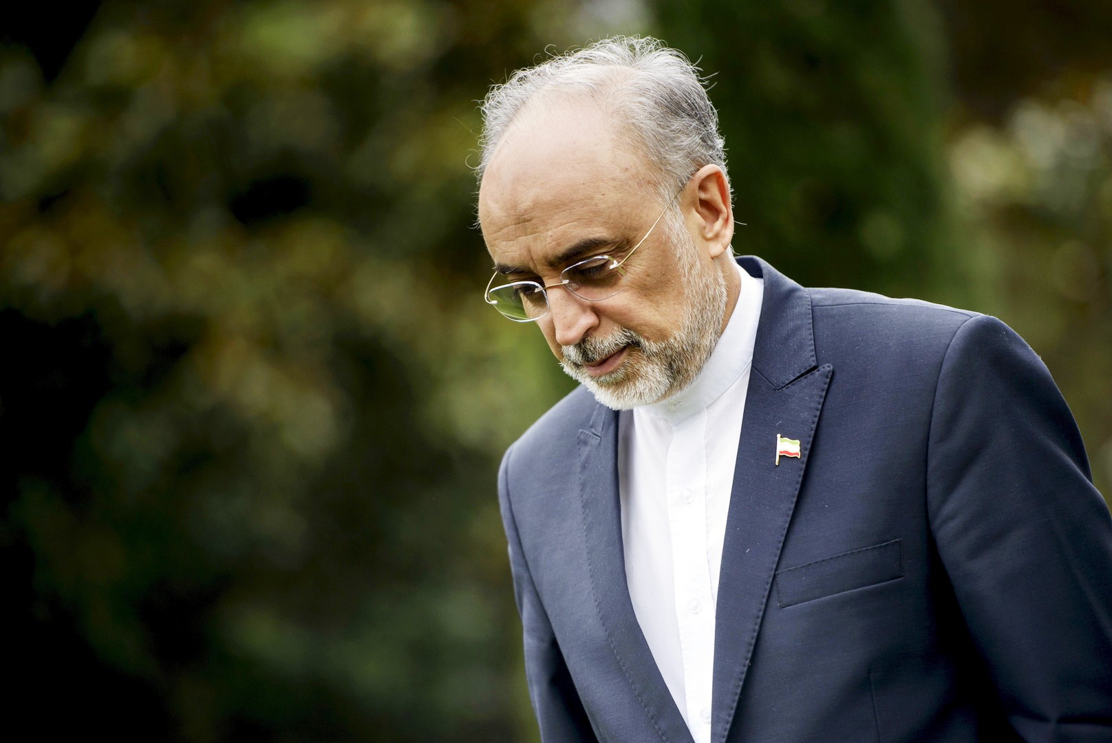 علي أكبر صالحي رئيس منظمة الطاقة الذرية الإيرانية 