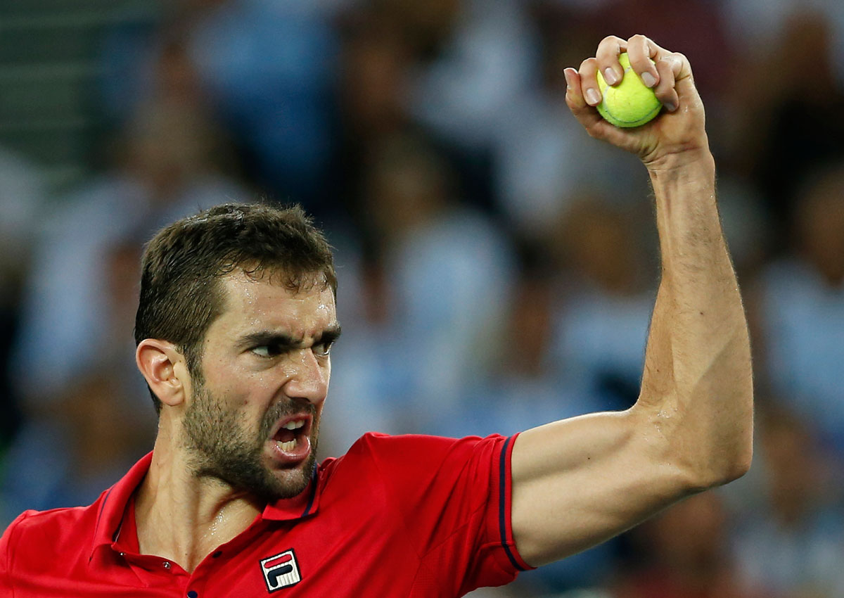 سيليتش للتأقلم على الملاعب الرملية