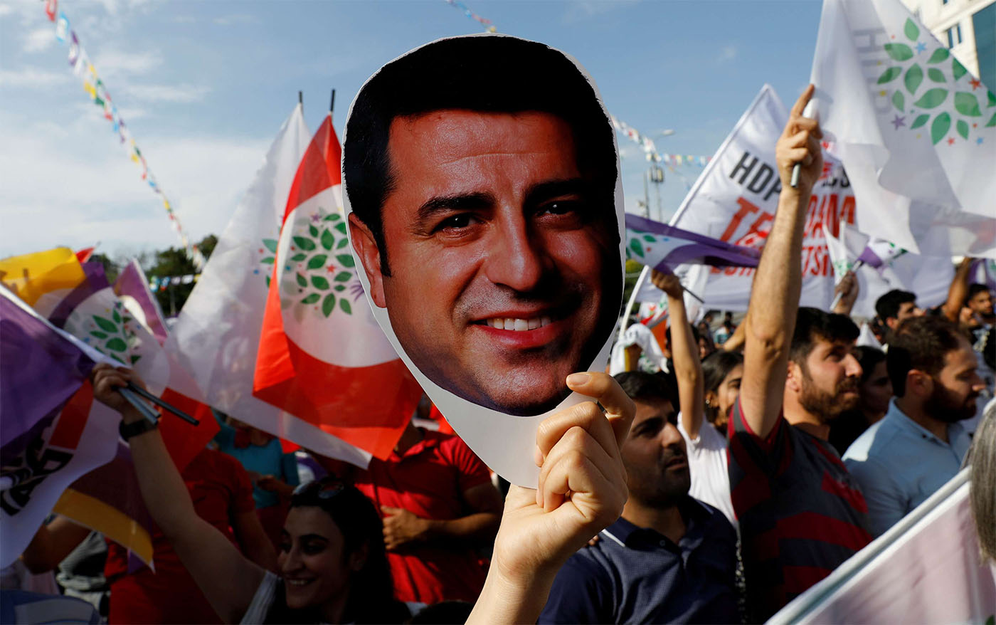 Demirtas was a member of parliament at the time of his arrest two years ago