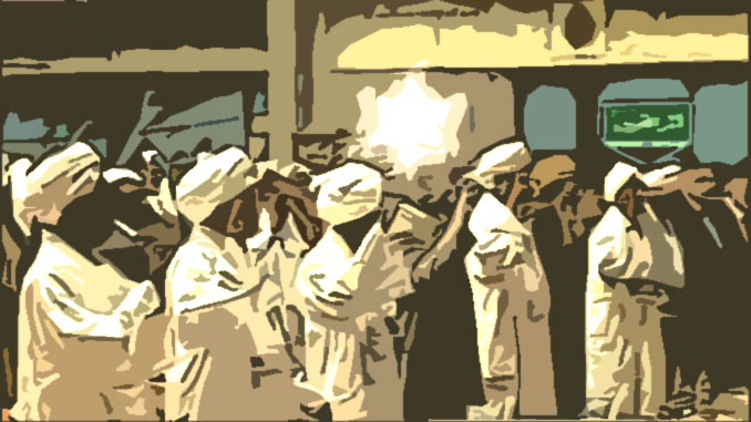 التفويض عندهم آت من السماء وهو مربوط بوعد وراثة الأرض بأكملها