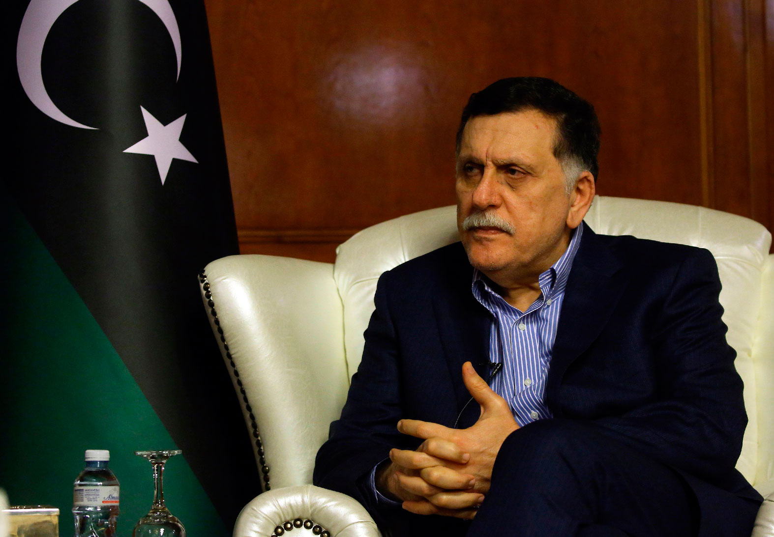 Libya's unity government Prime Minister Fayez al-Sarraj.