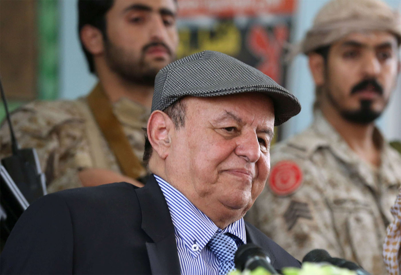 Yemeni President Abedrabbo Mansour Hadi 