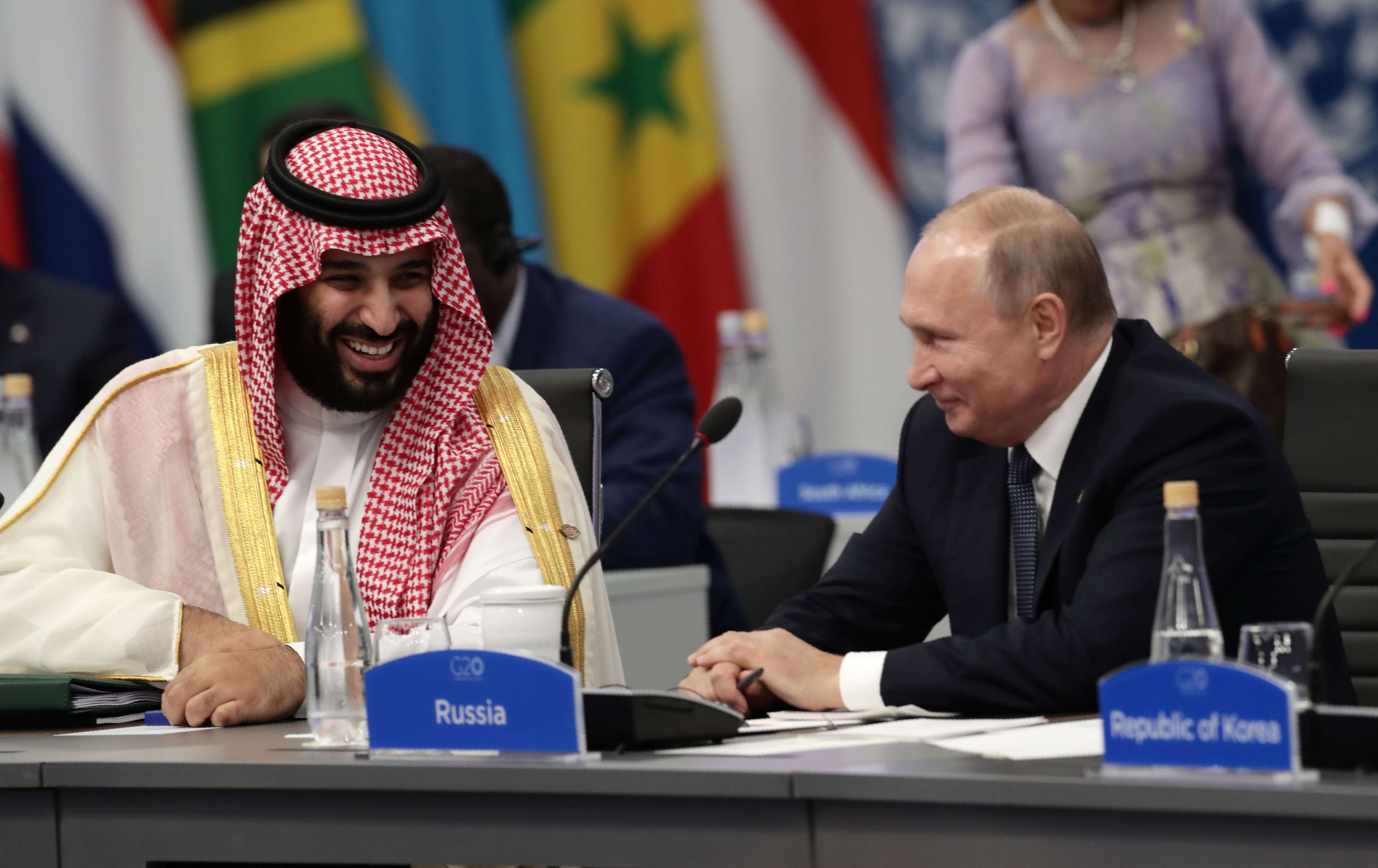 محمد بن سلمان وبوتين