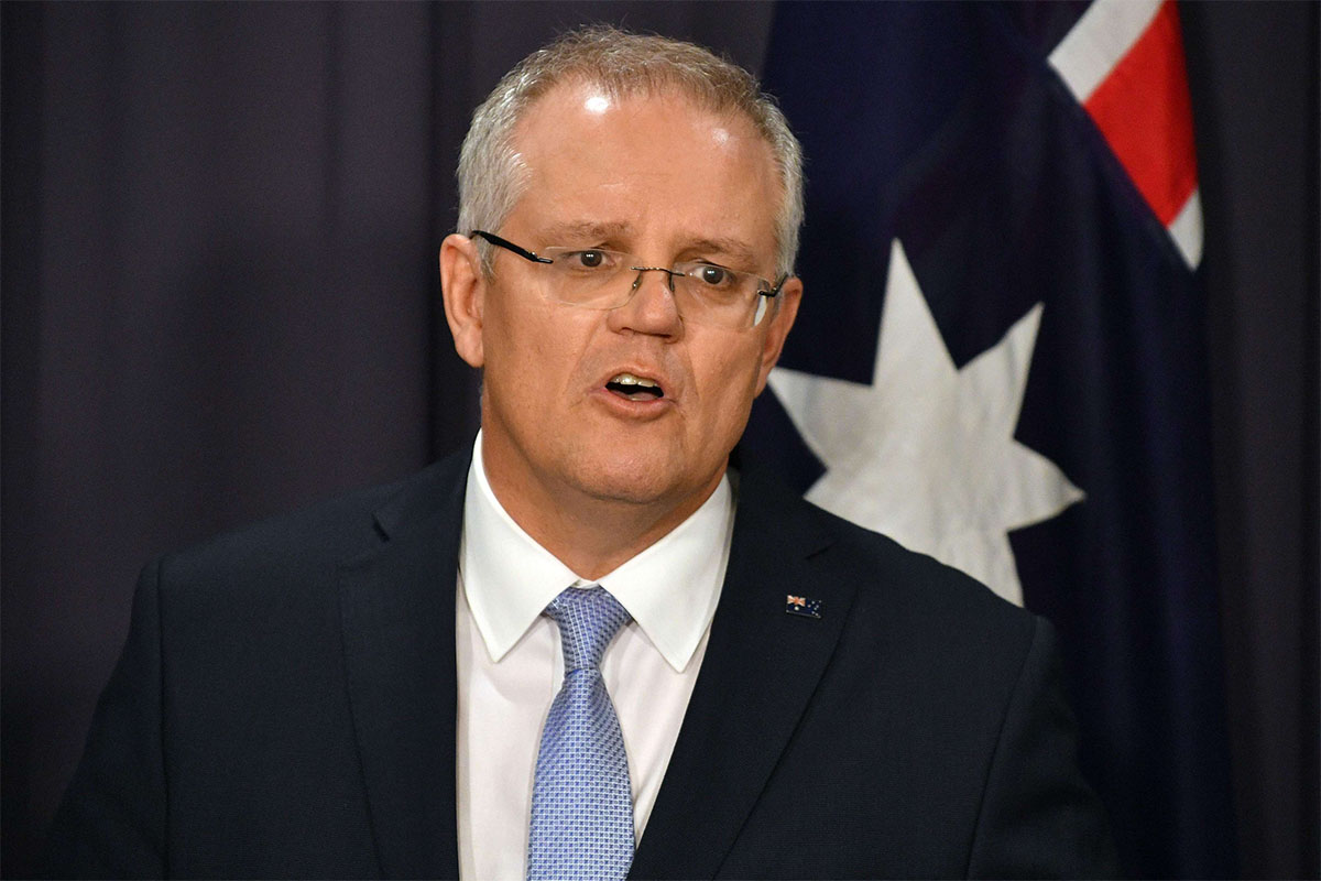 Australian Prime Minister Scott Morrison