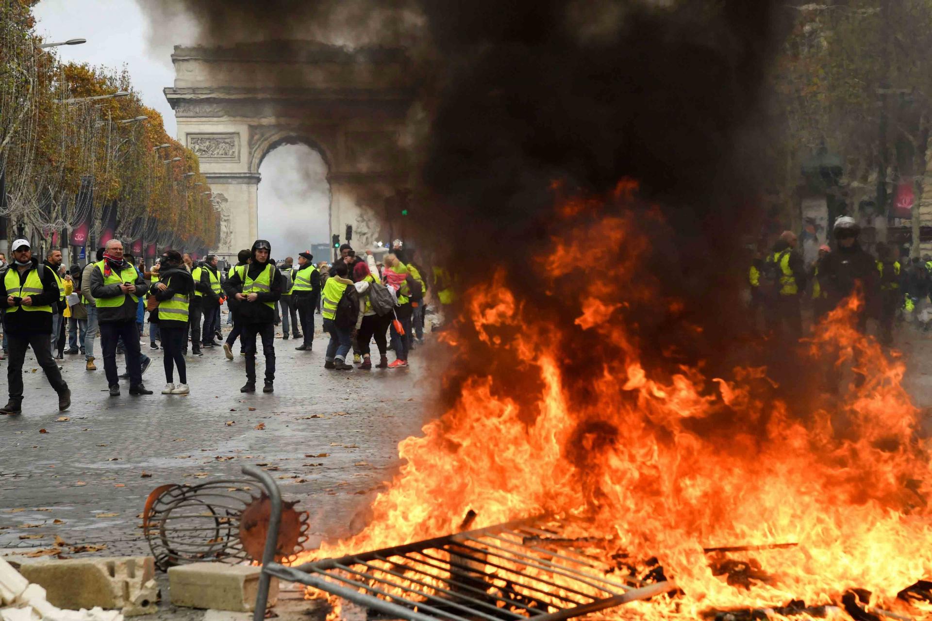 حراك السترات الصفراء