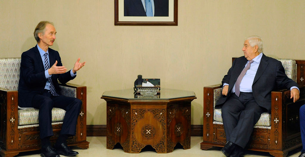 الوسيط الأممي غير بيدرسون زار دمشق لثلاثة أيام