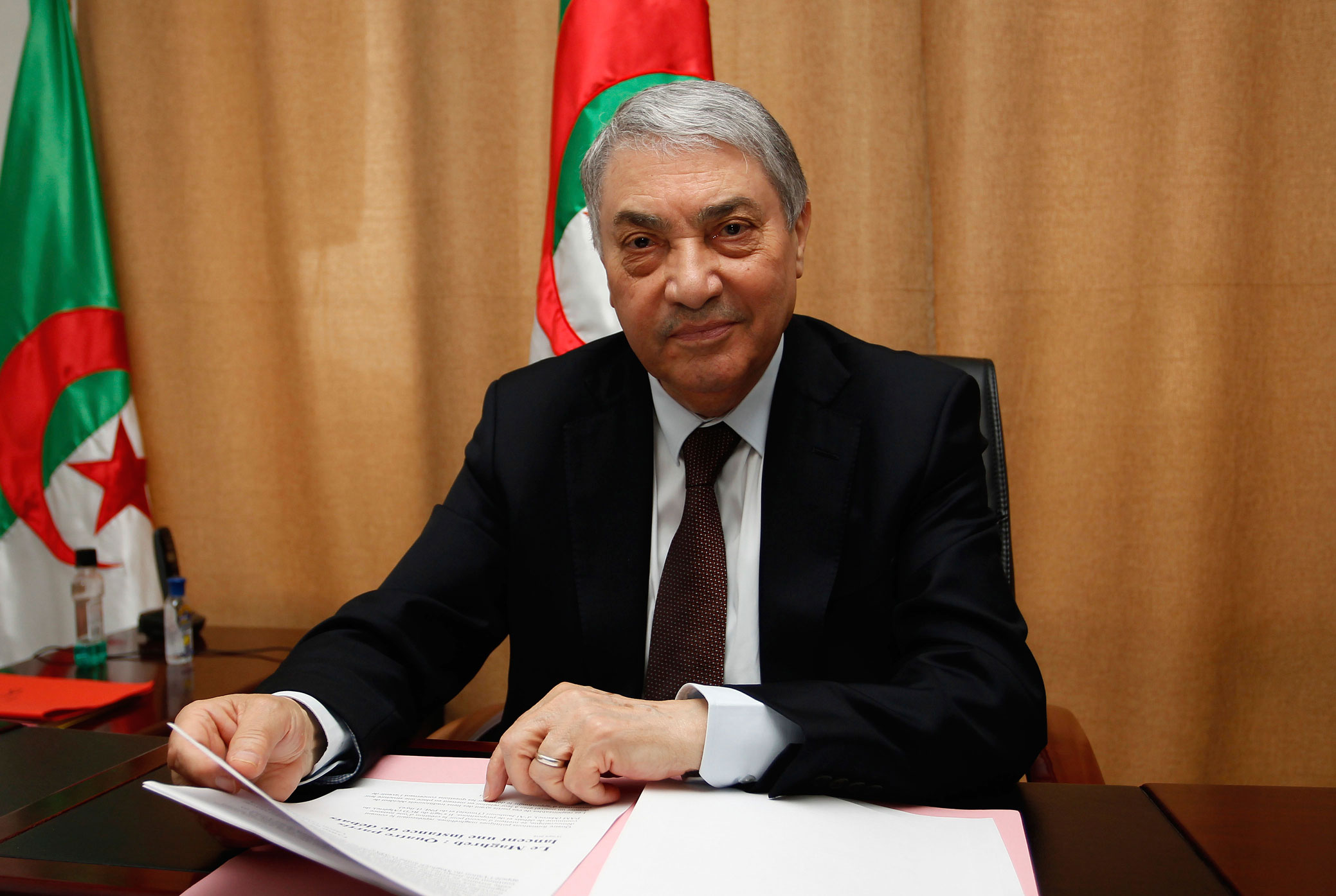 علي بن فليس رئيس حزب طلائع الحريات