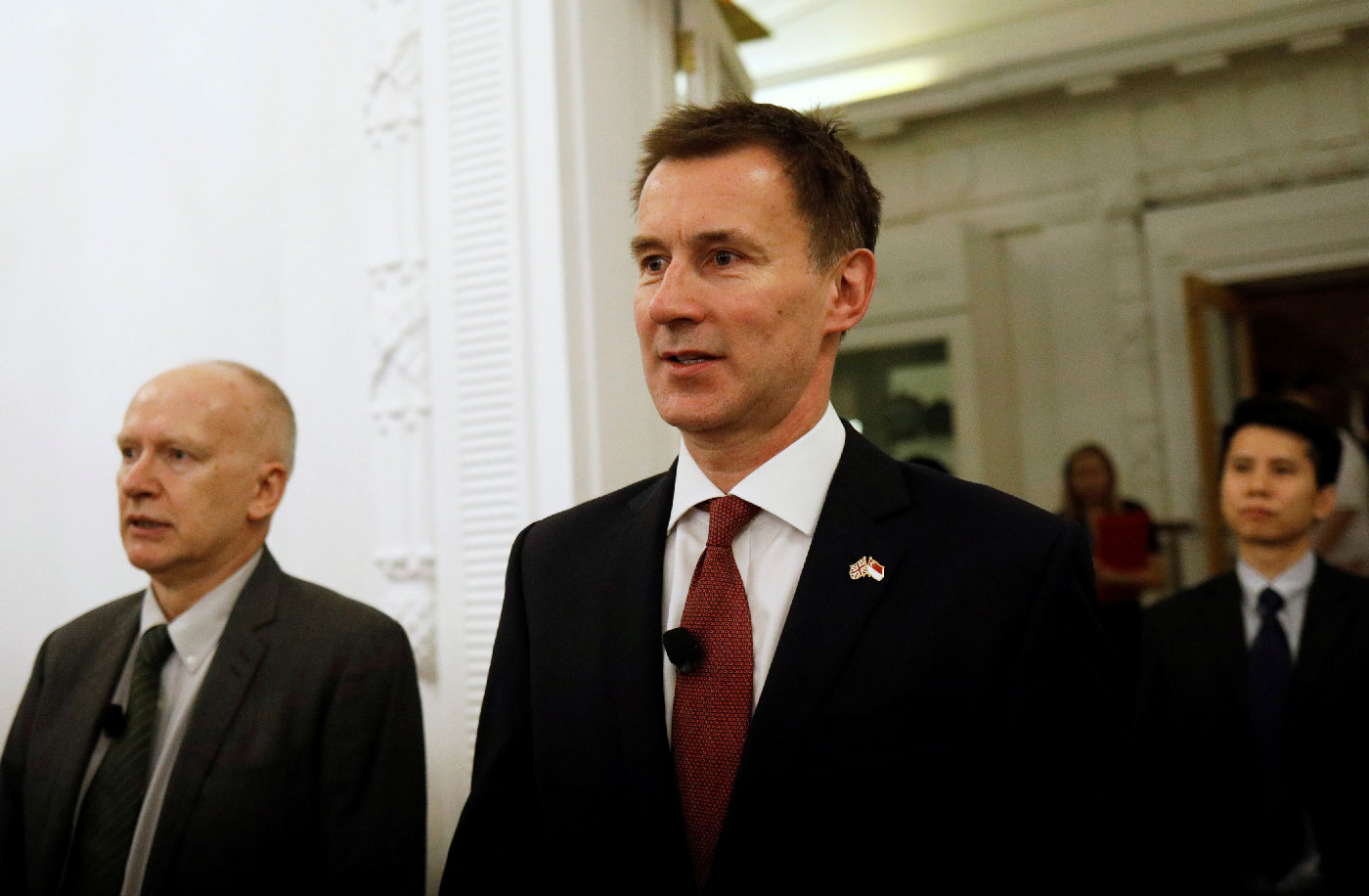 UK Foreign Secretary Jeremy Hunt.