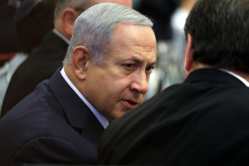 Israeli Prime Minister Binyamin Netanyahu attends the Foreign Affairs and Defense Committee at the Knesset, Israel's Parliament, in Jerusalem November 19, 2018